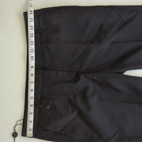 NWT Appel & Brooks Straight Leg Uniform Dress Pant 6 (35.5" Inseam) Black - Picture 14 of 16